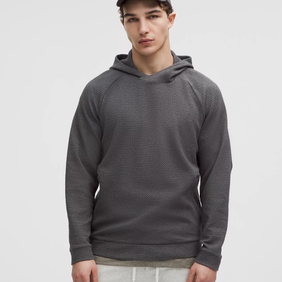 lululemon athletica Other - lululemon Men's Textured Double-Knit Cotton Hoodie EUC